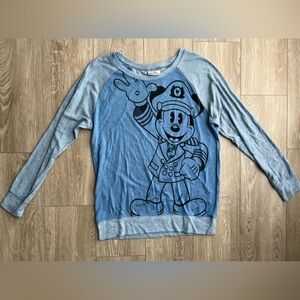 Disney Cruise Line Captain Mickey Sweater Lightweight size M